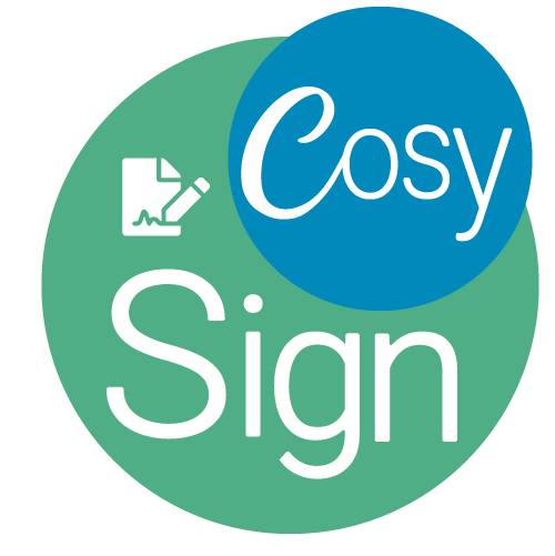 Logo de l'application Cosy Sign créée par Extellient