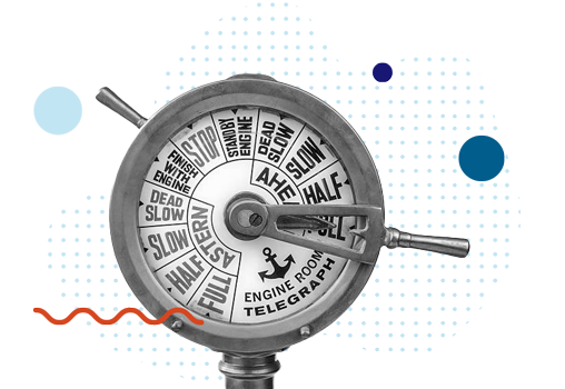 Illustration graphique télégraphe pour la page d'accueil du site Extellient