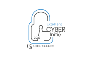 Logo Cyber Initié Extellient CyberSecura